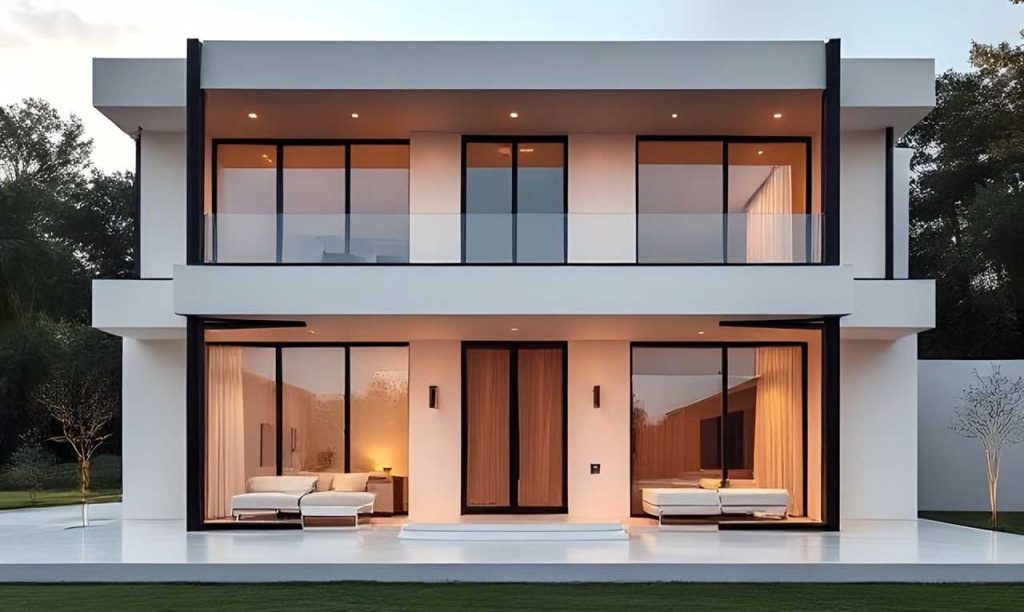 طراحی ویلای مدرن
